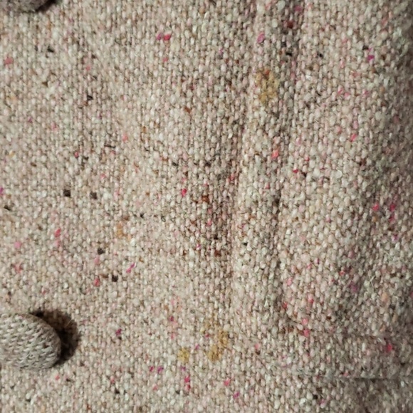 Pink Nausica Mode Designer Wool Coat - Picture 7 of 8